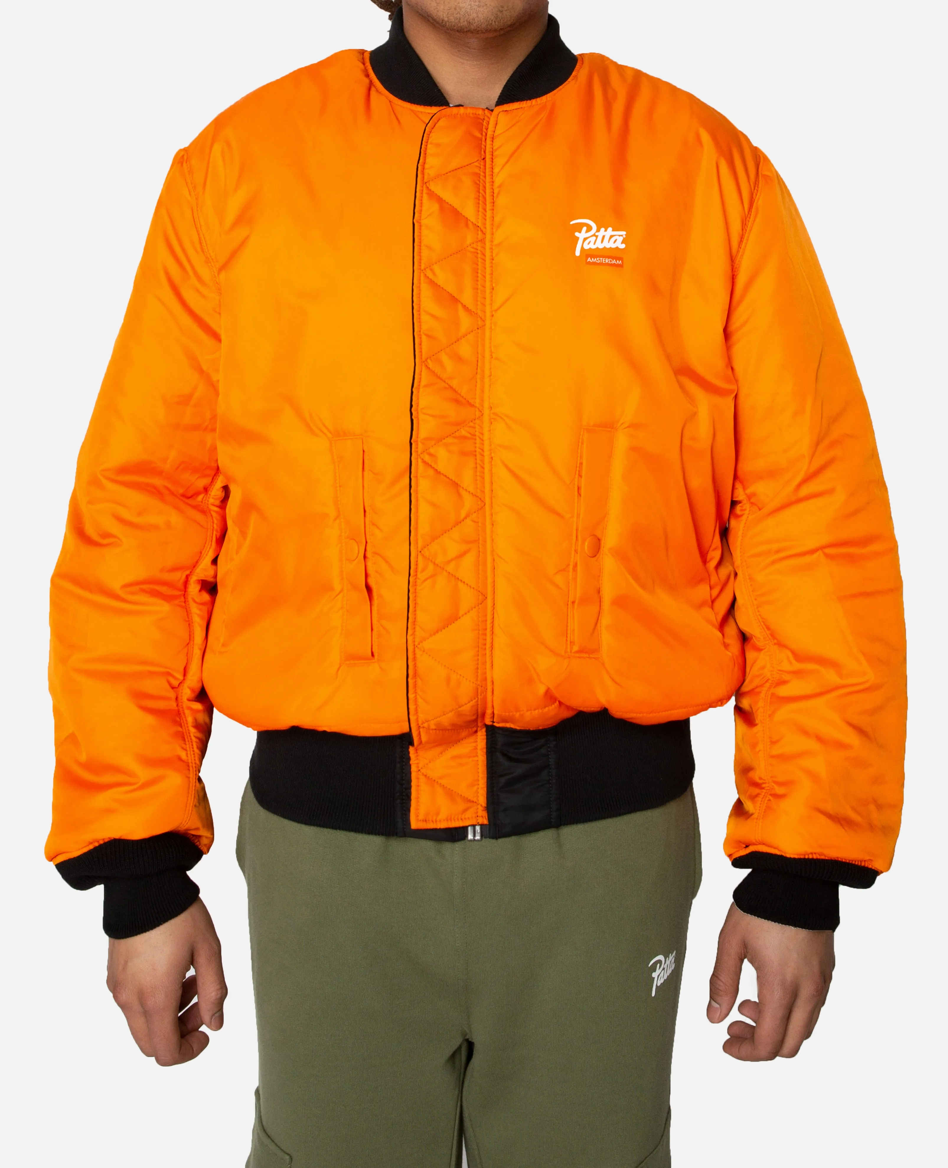 Patta x Alpha Industries MA-1 Amsterdam Jacket sold by Patta product image thumbnail 3