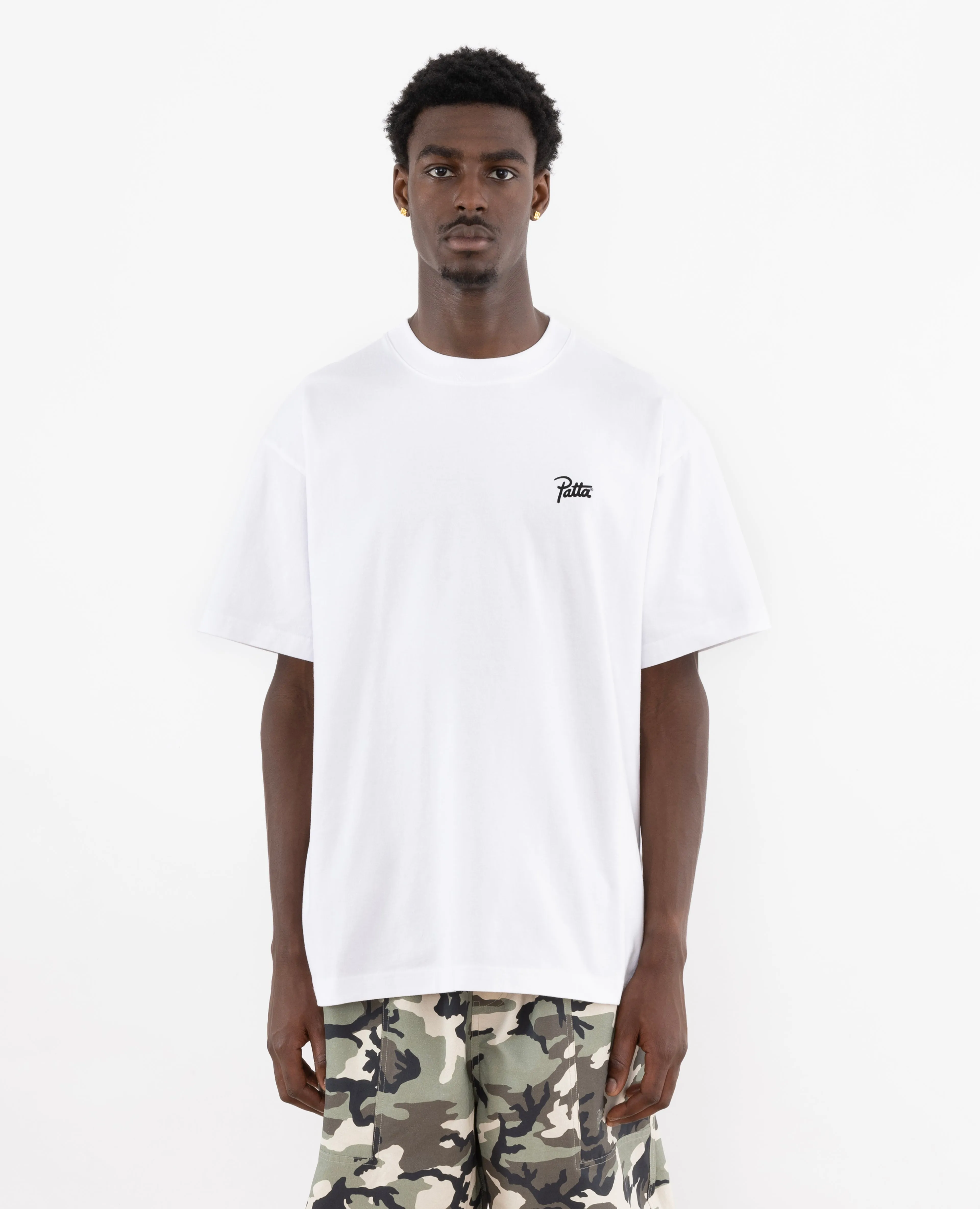 Patta Reflect And Manifest Washed T-Shirt (White) sold by Patta product image thumbnail 2