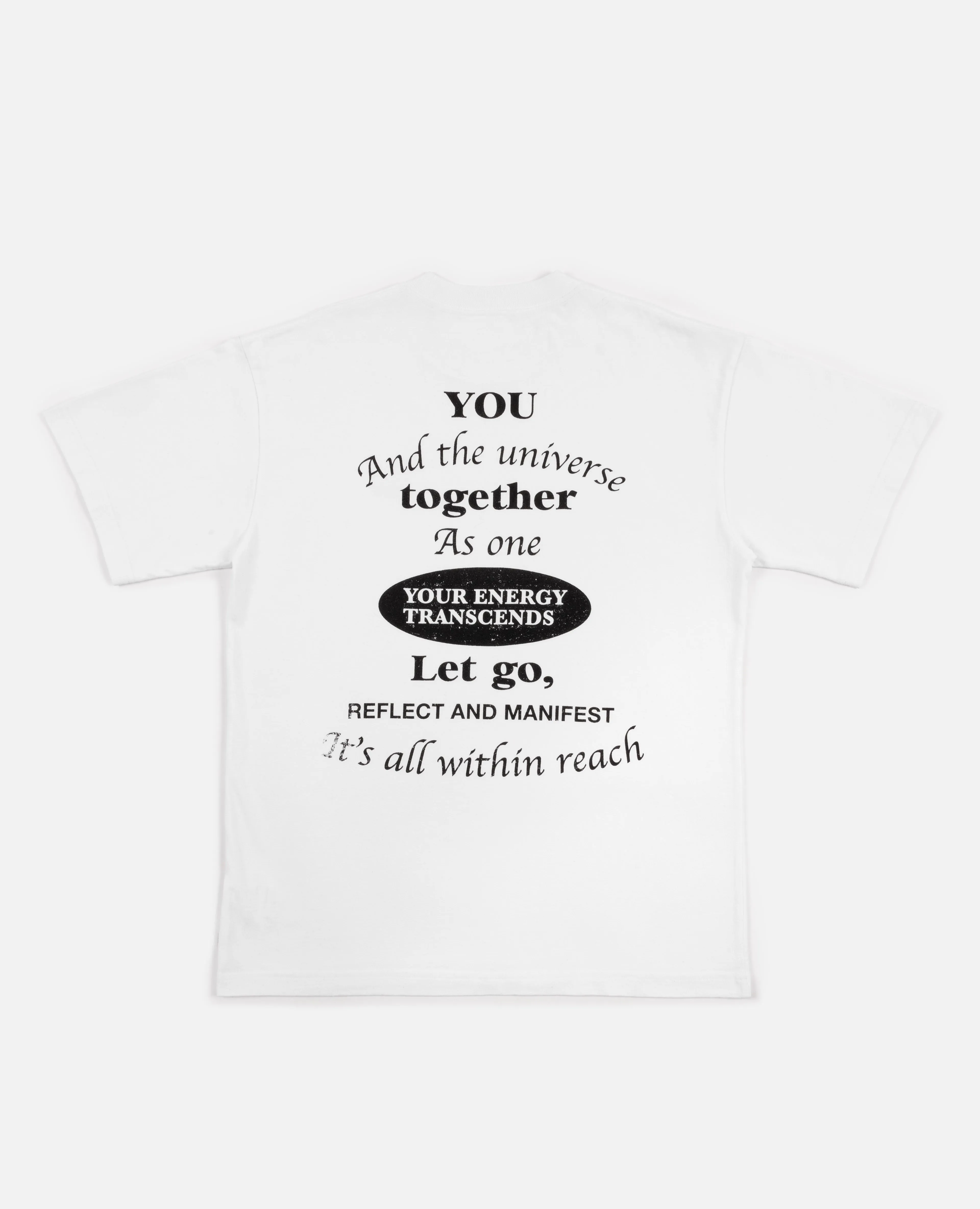 Patta Reflect And Manifest Washed T-Shirt (White) sold by Patta