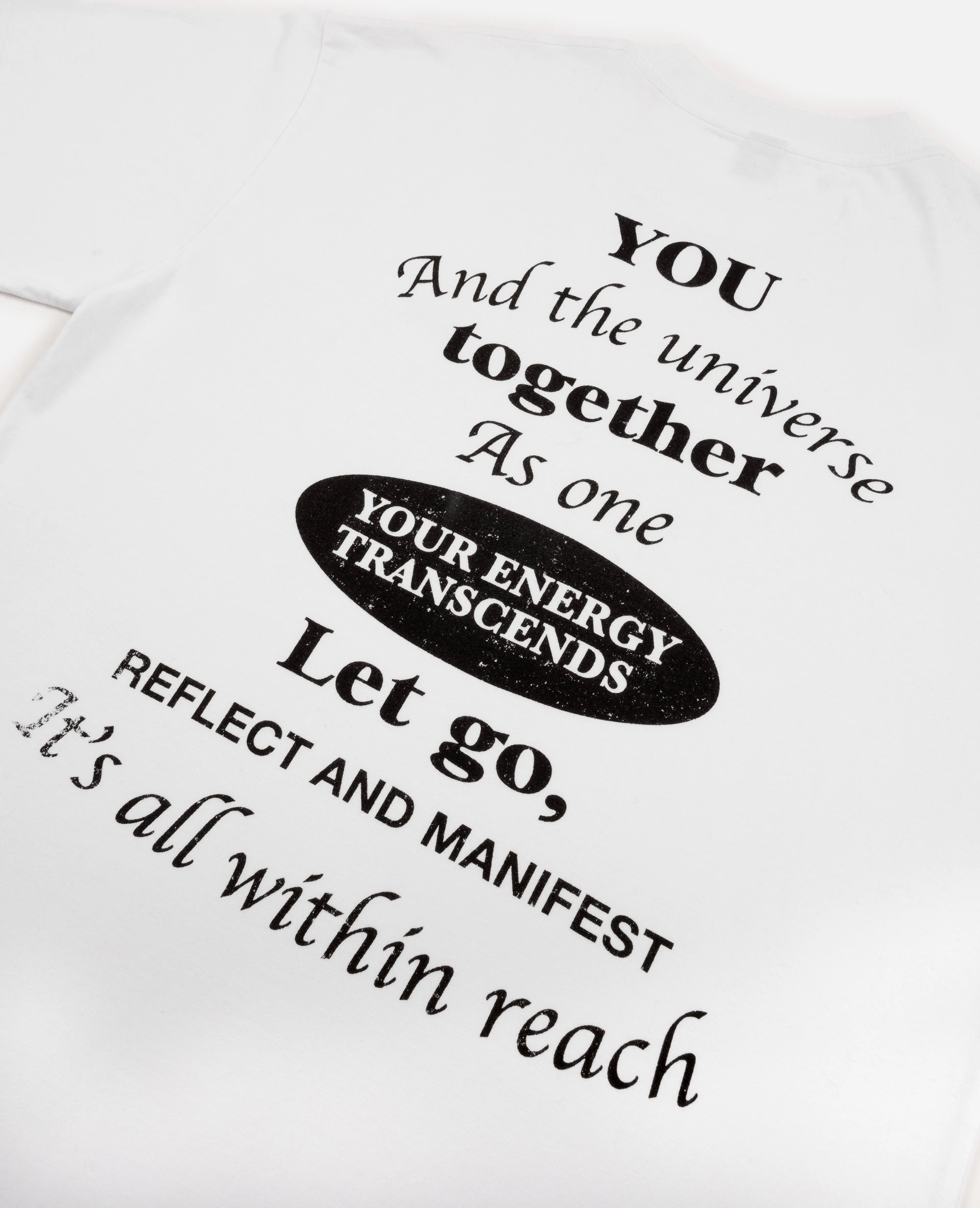 Patta Reflect And Manifest Washed T-Shirt (White) sold by Patta product image thumbnail 3