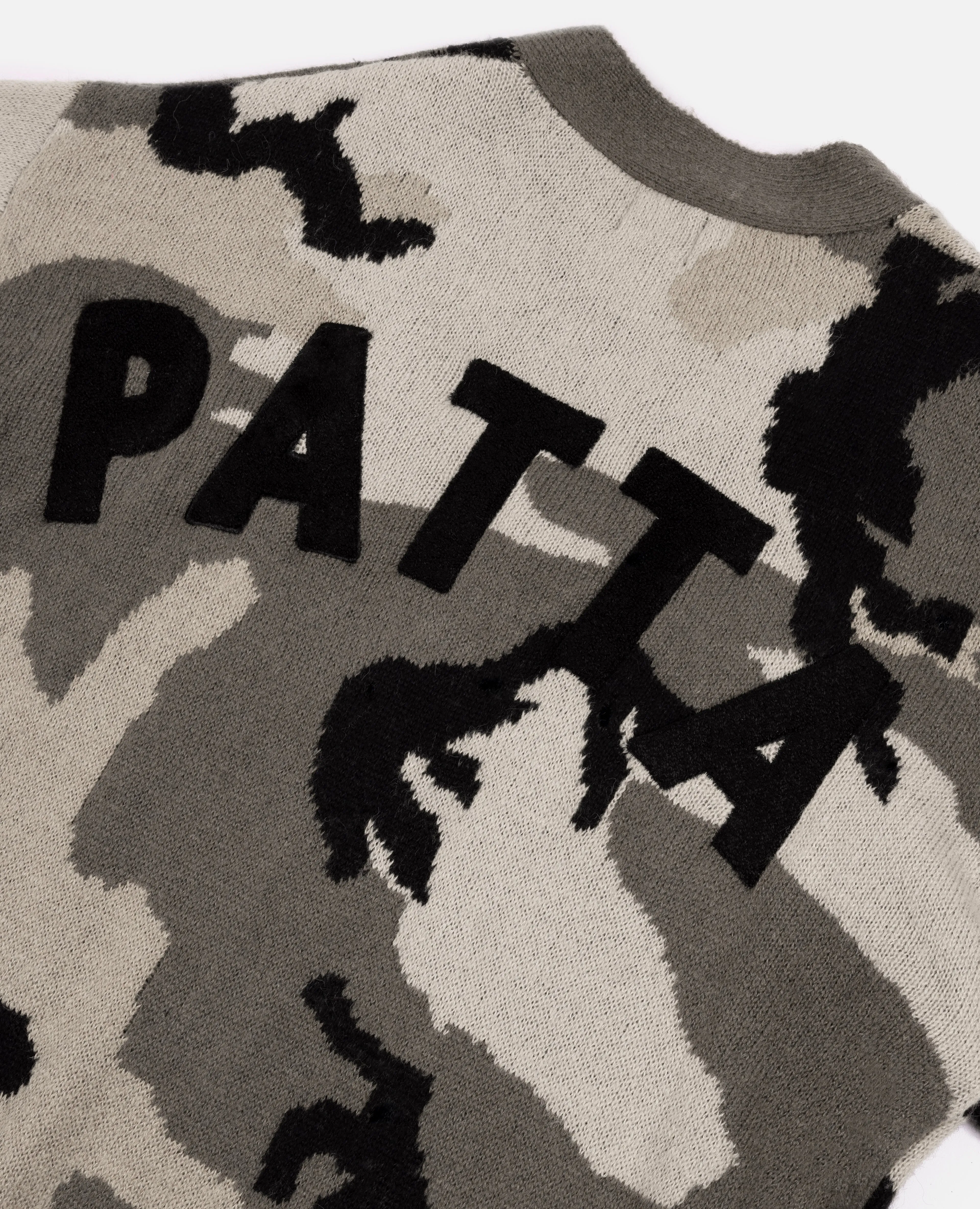 Patta Woodland Camo Knitted Cardigan (Multi/Woodland Camo) sold by Patta product image thumbnail 4