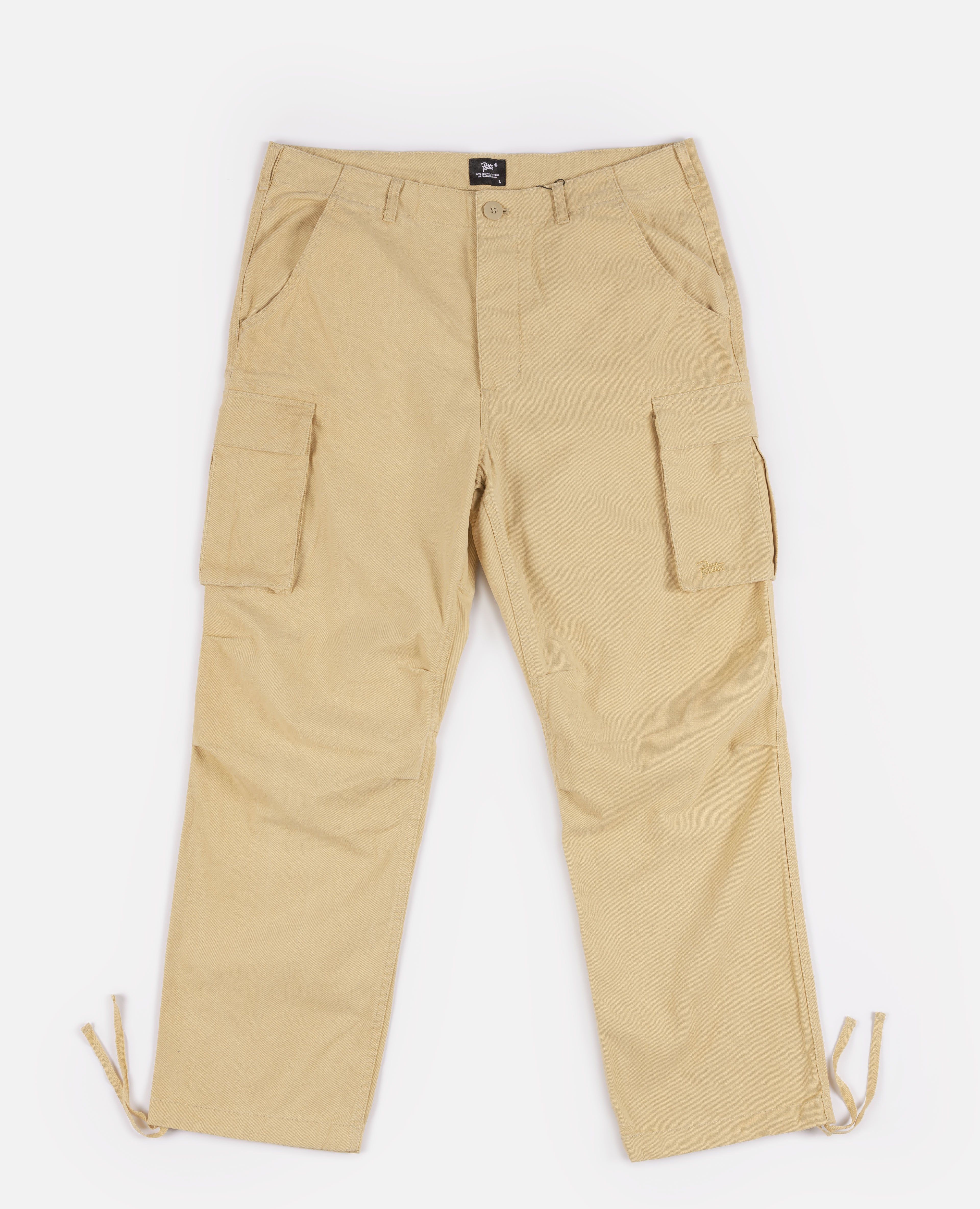 Patta Basic Cargo Pants (Taos Taupe) sold by Patta