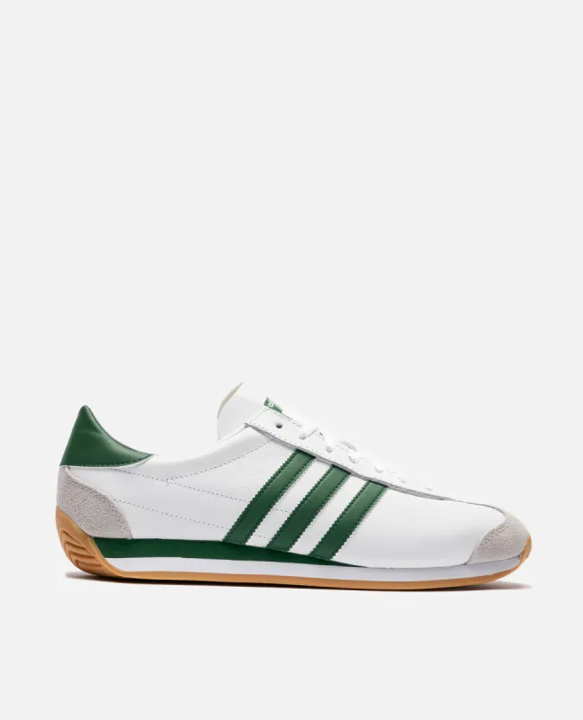 adidas Country OG (Cloud White/Collegiate Green/ Cloud White) sold by Patta