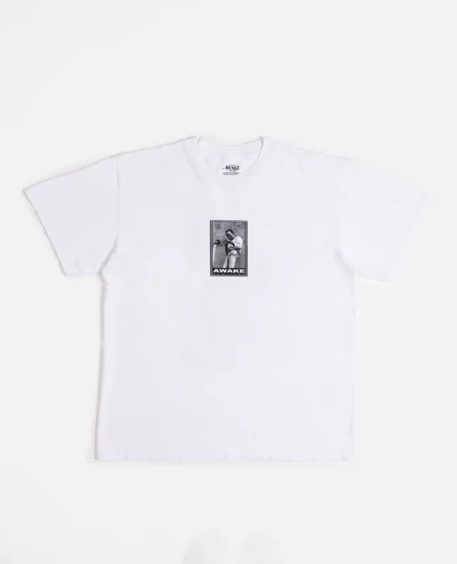 Awake NY Miles Davis Printed Short Sleeve Tee (White) sold by Patta