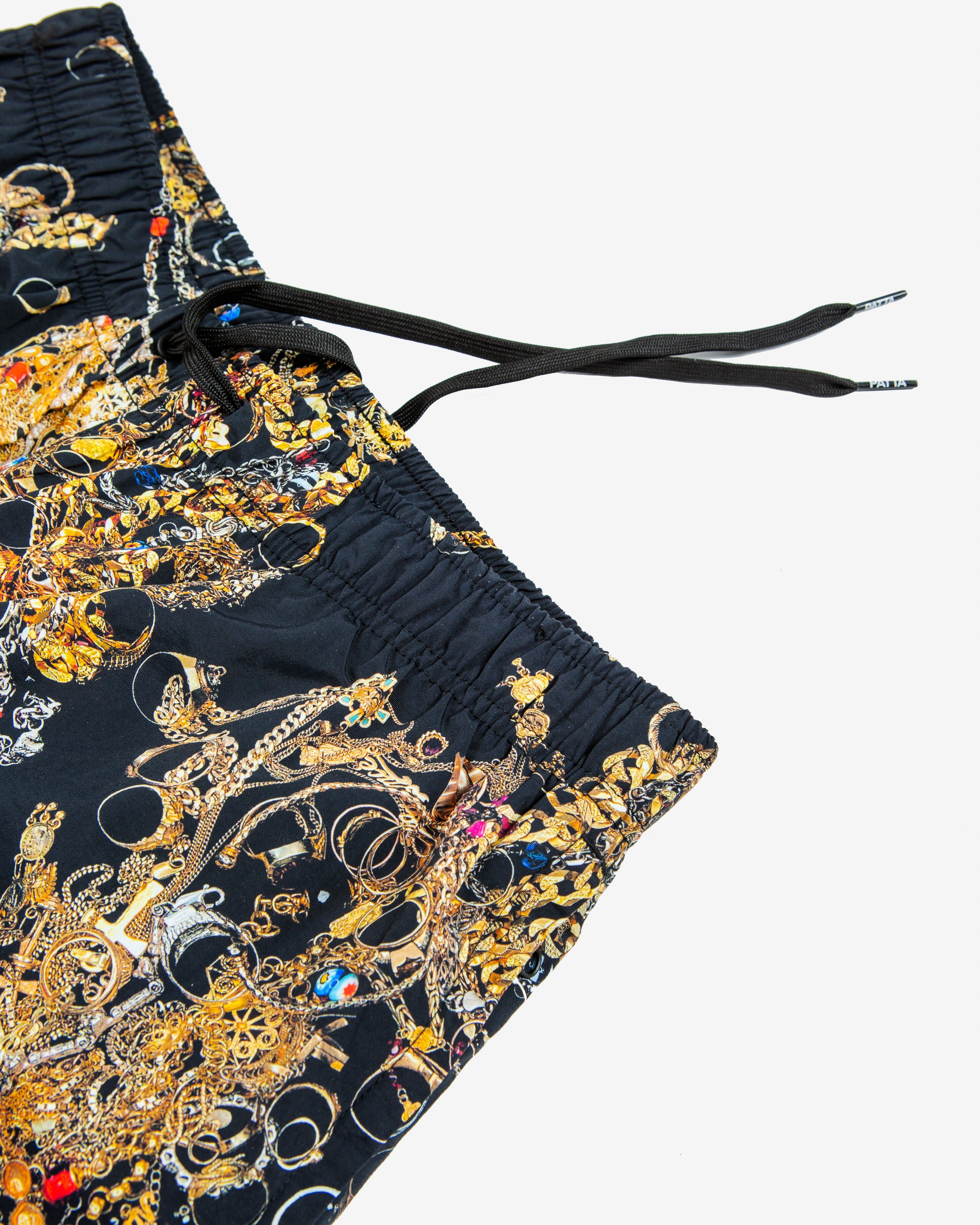 Patta Chains Track Pants (Black/Chains AOP) sold by Patta product image thumbnail 5