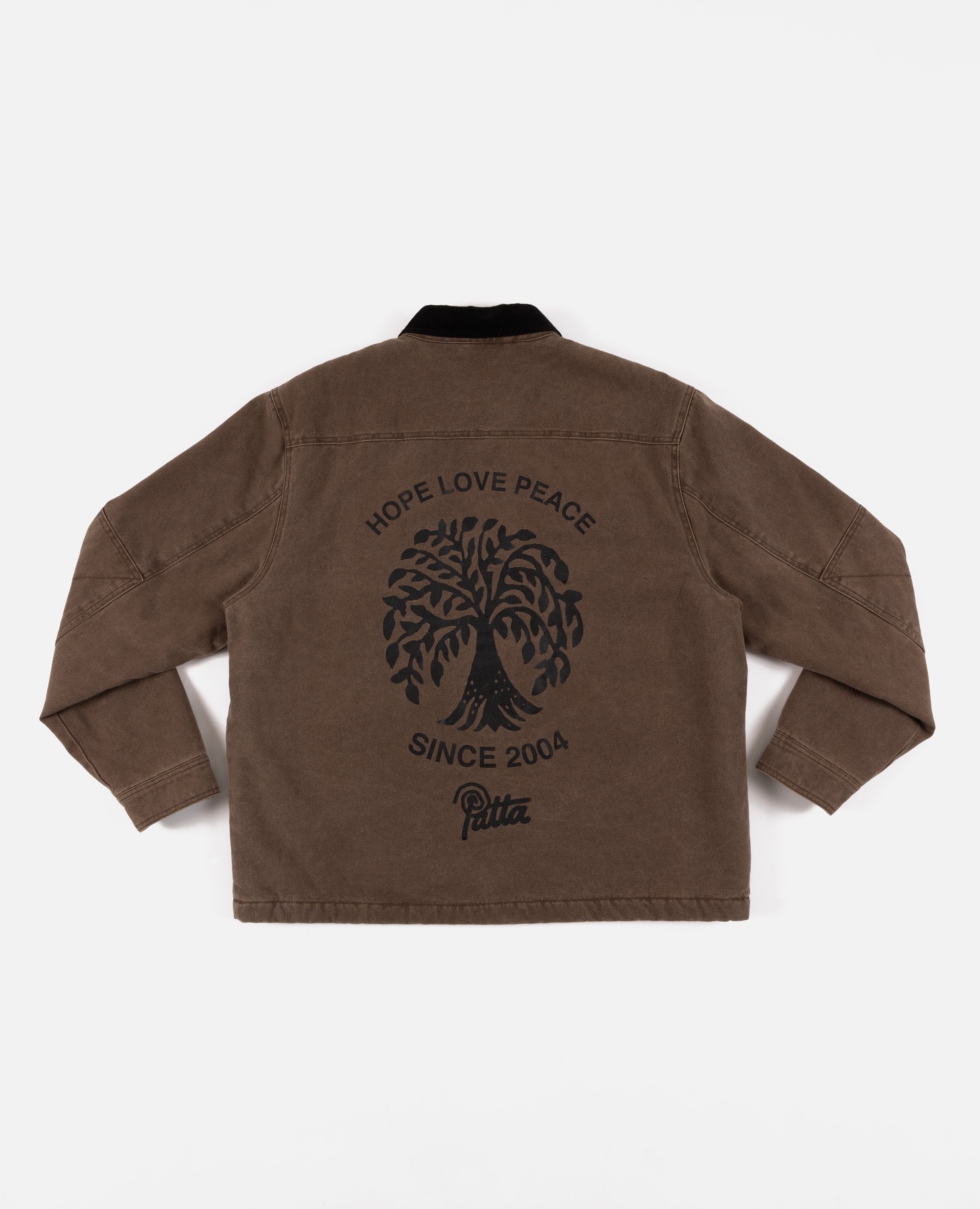 Patta Canvas Chore Jacket (Washed Brown) sold by Patta product image thumbnail 4