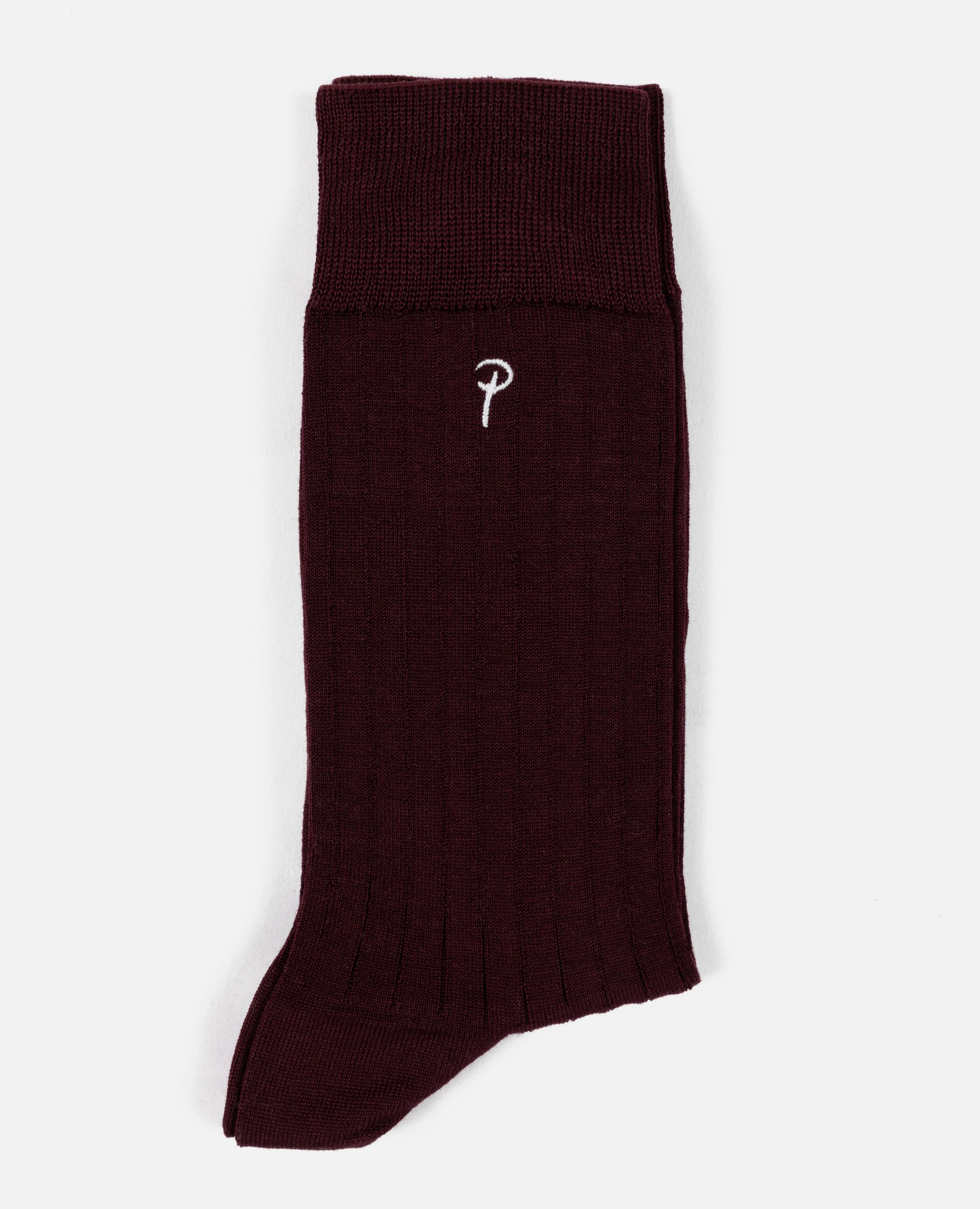 Patta Basic Dress Socks (Bordeaux) sold by Patta