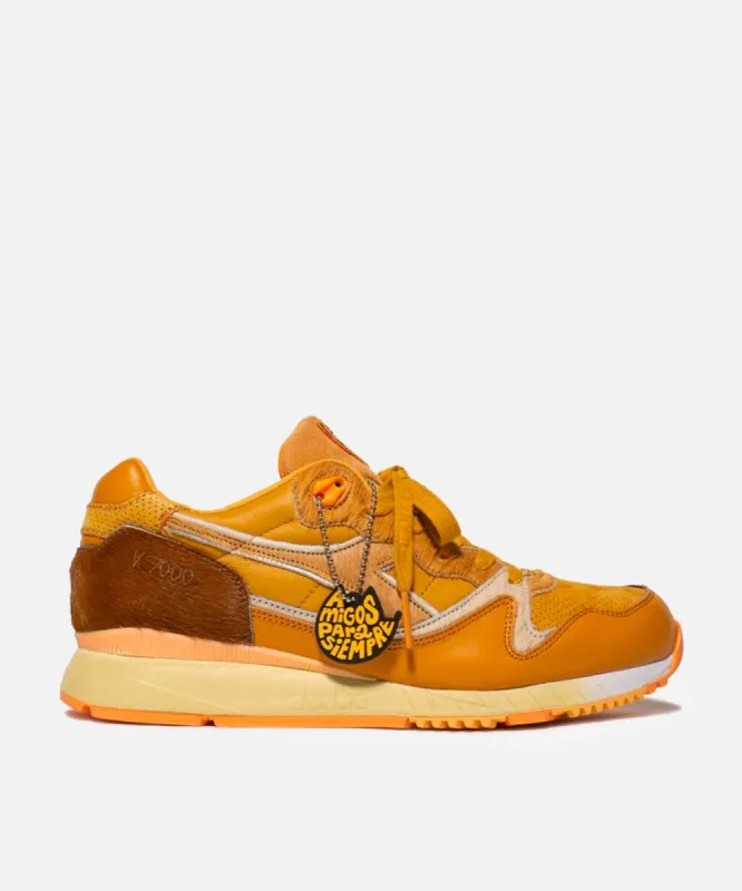 24kilates x diadora V7000 amigos para siempre (Flax) made by Patta