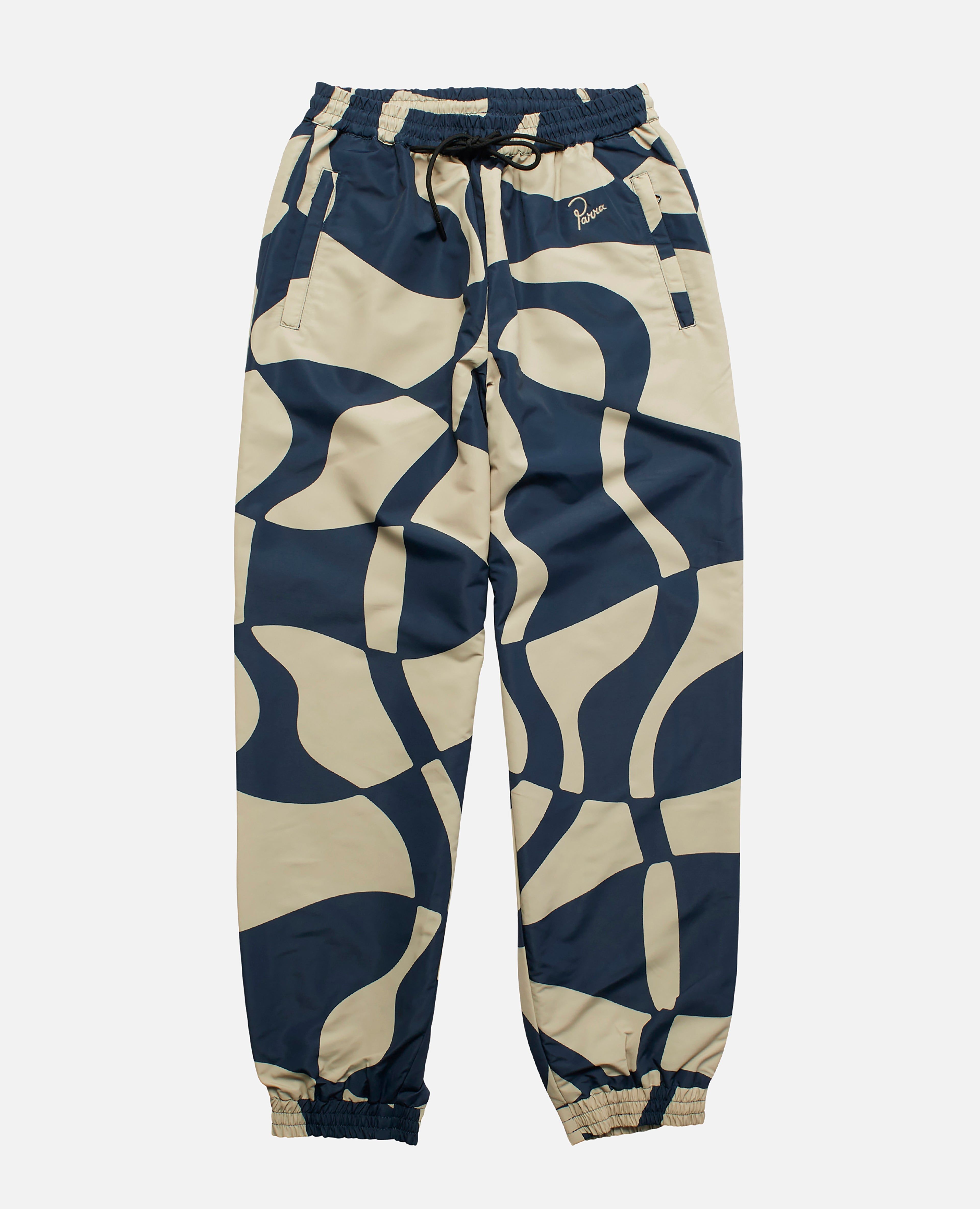 byParra Zoom Winds Track Pants (Navy Blue) sold by Patta
