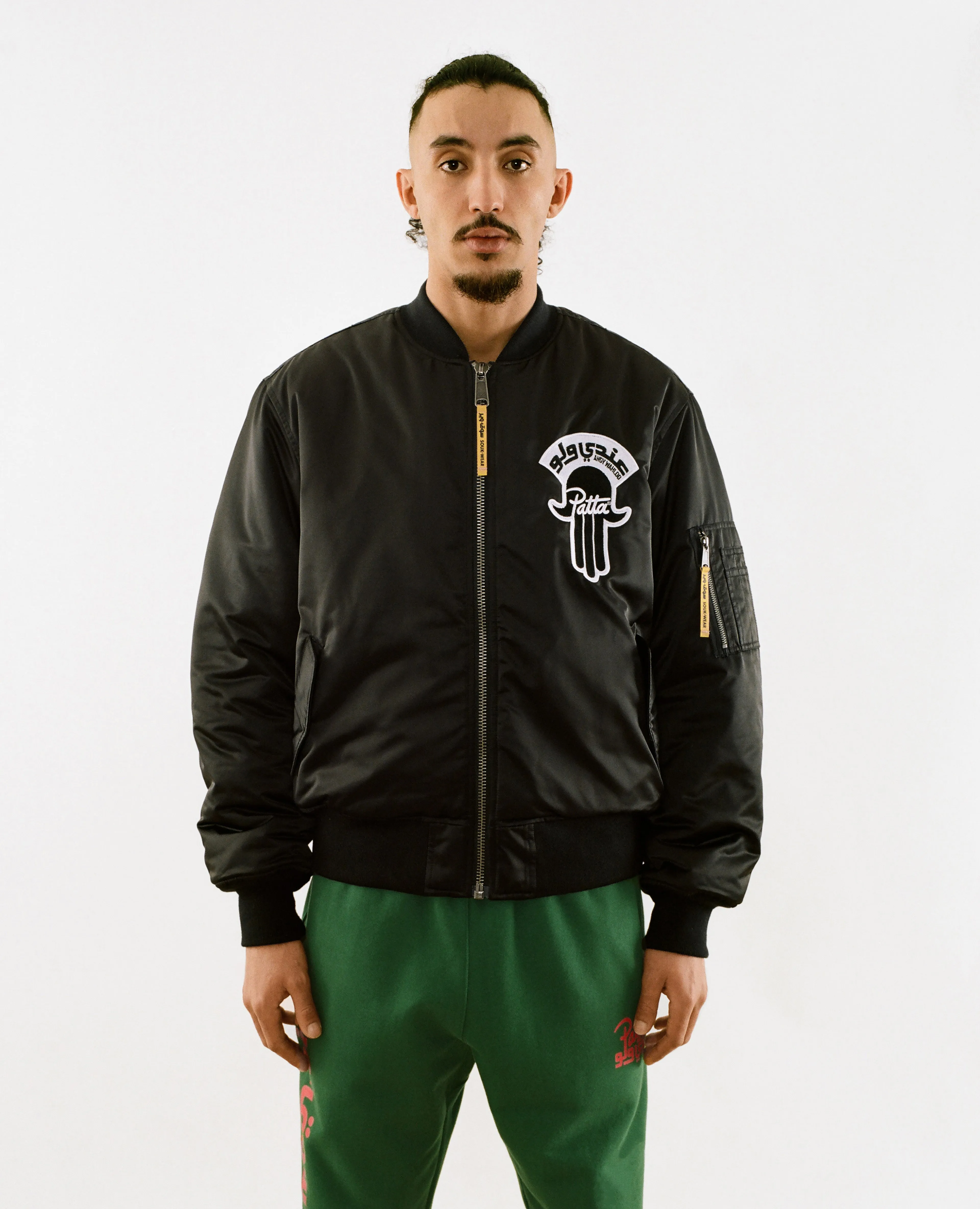 Patta x Andy Wahloo (Hassan Hajjaj) Reversible Bomber Jacket