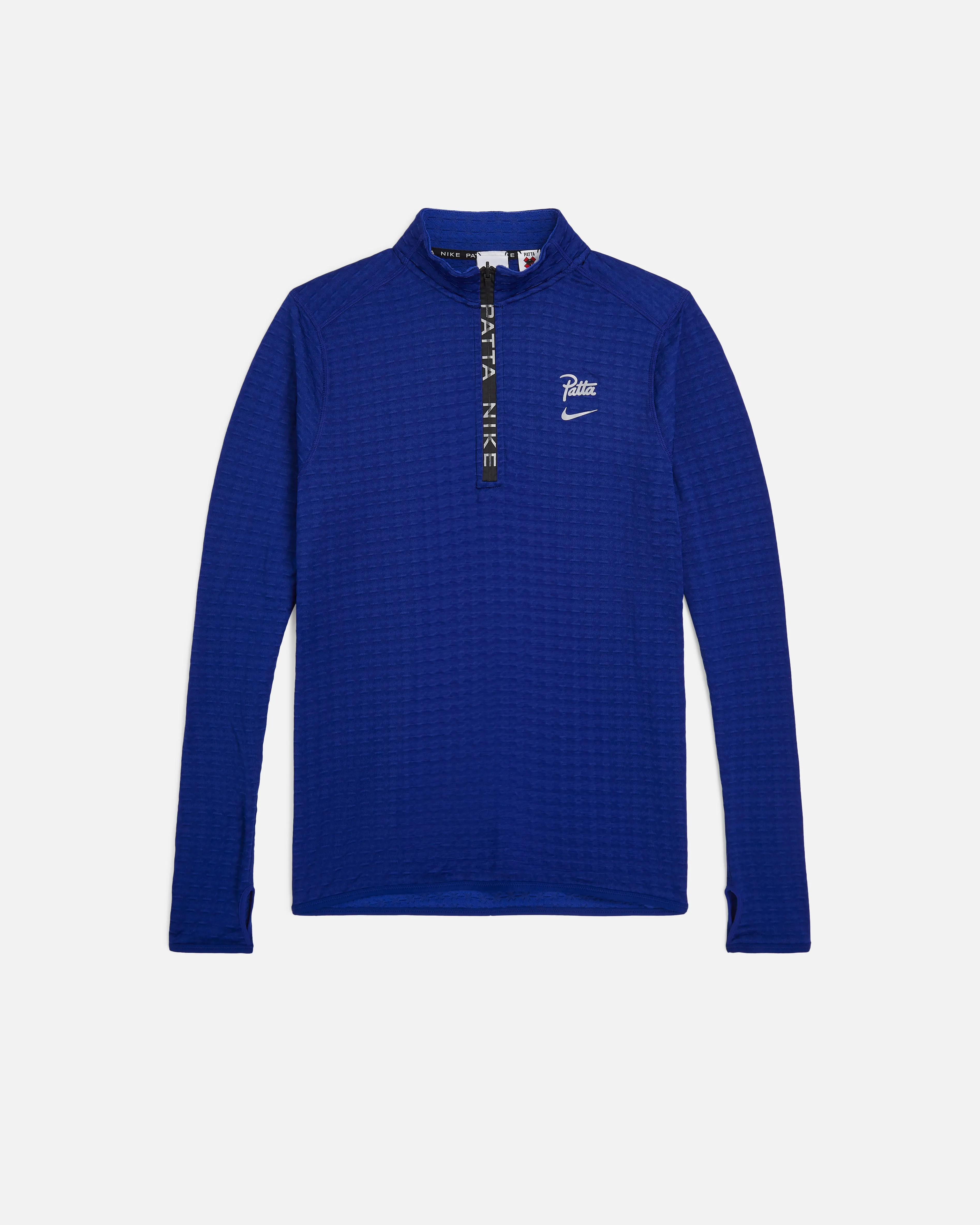Nike x Patta Running Team Half-Zip Longsleeve (Deep Royal Blue) sold by Patta product image thumbnail 2