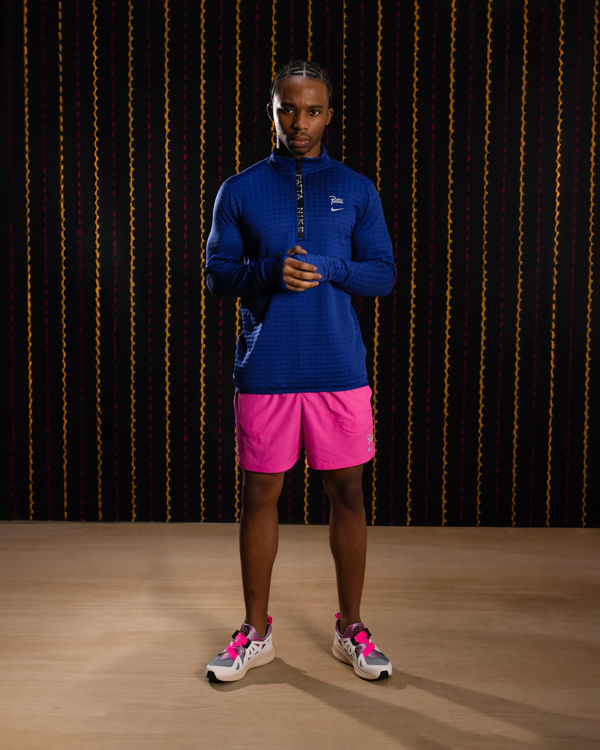 Nike x Patta Running Team Half-Zip Longsleeve (Deep Royal Blue) sold by Patta product image thumbnail 4