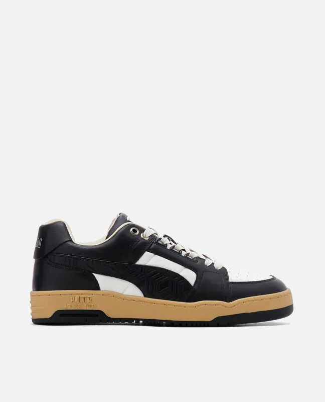 Puma x MCM Slipstream Lo Court (Puma White/Puma Black) sold by Patta