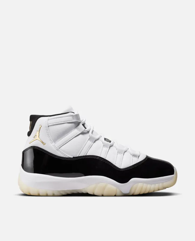 Air Jordan 11 Retro (White/Metallic Gold-Black) sold by Patta