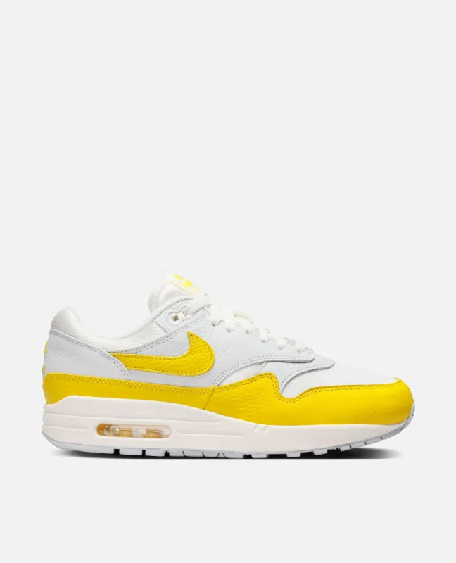 WMNS Nike Air Max 1 (Photon Dust/Tour Yellow-Wolf Grey-Sail) sold by Patta