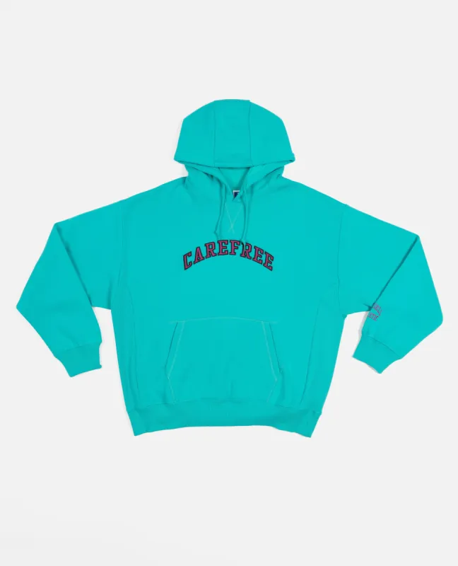 Russell x Carefree Hooded Sweater (Ceramic) sold by Patta