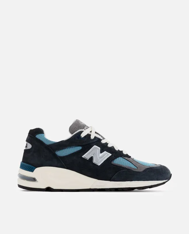 New Balance 990v2 (Navy) sold by Patta