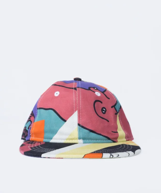 Patta Magazine Denim Cap (Multi) made by Patta