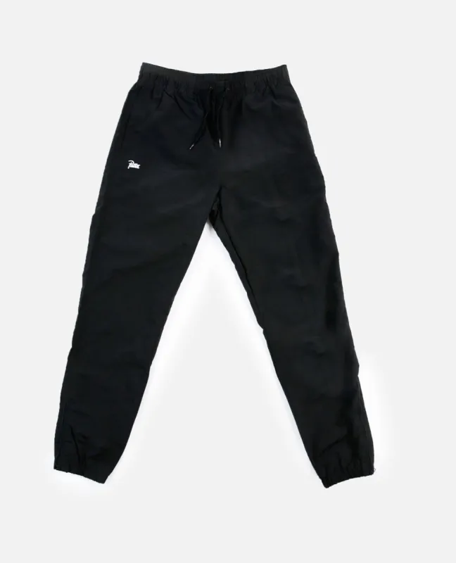Patta Basic Nylon Relaxed Track Pants (Black) sold by Patta