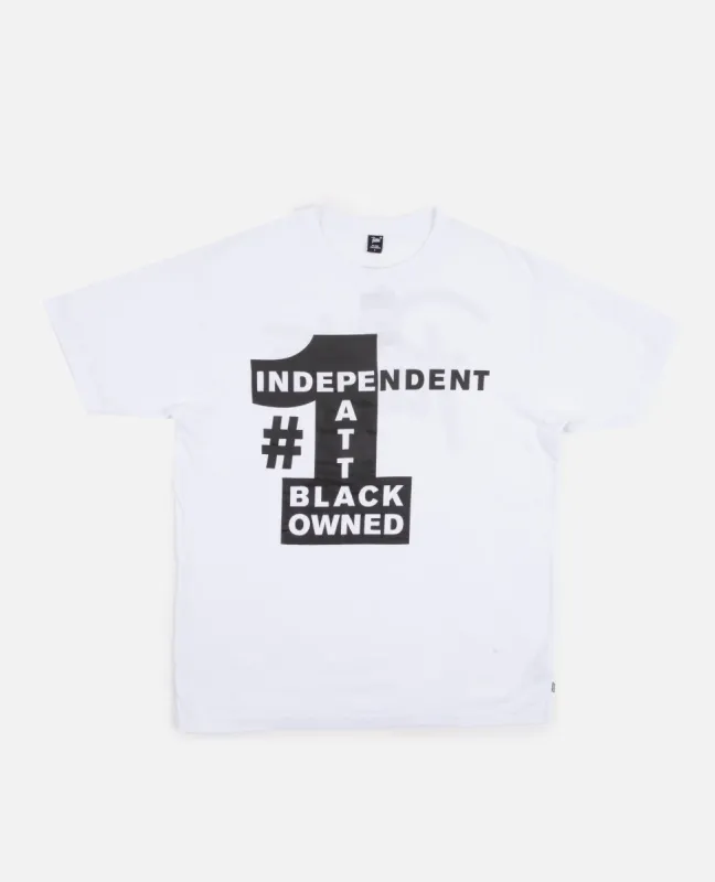 Patta Independent T-Shirt (White) sold by Patta