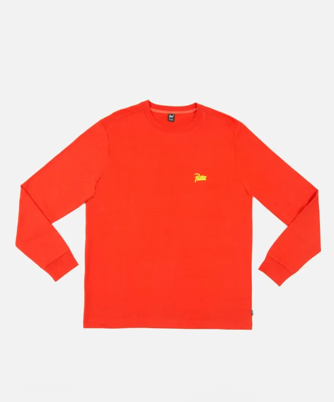Patta Ratio Longsleeve (Fiery Red) sold by Patta