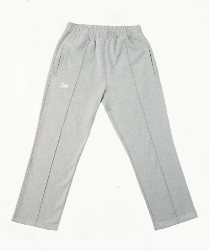 Patta Straight Jogging Pants (Melange Grey) sold by Patta