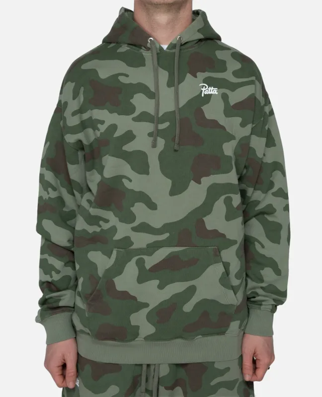 Patta Basic Summer Washed Hooded Sweater (Camo AOP) sold by Patta
