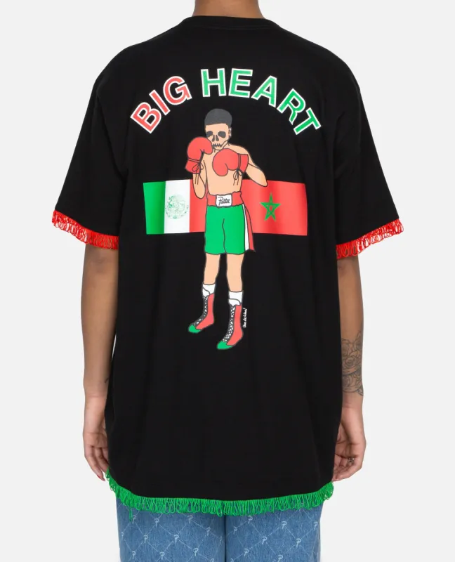 Patta Big Heart T-Shirt (Black) sold by Patta