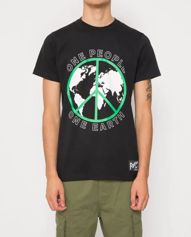Patta One People T-Shirt (Black) sold by Patta