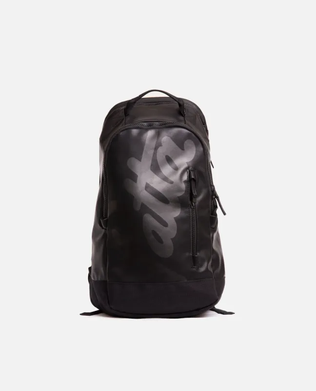 Patta Faux Leather Backpack (Black) sold by Patta