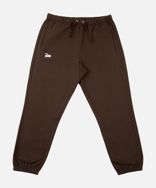 Patta Basic Jogging Pants (Coffee Bean) sold by Patta