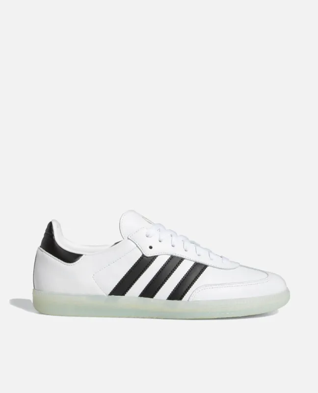 adidas x Jason Dill Samba (Cloud White/Core Black/Gold Metallic) made by Patta