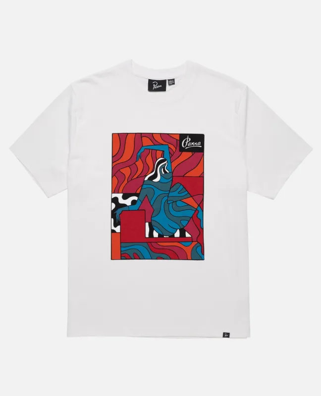 byParra The Attic Trip T-Shirt (White) sold by Patta