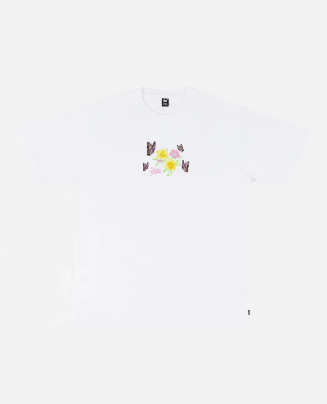 Patta Flowers T-Shirt (White) sold by Patta