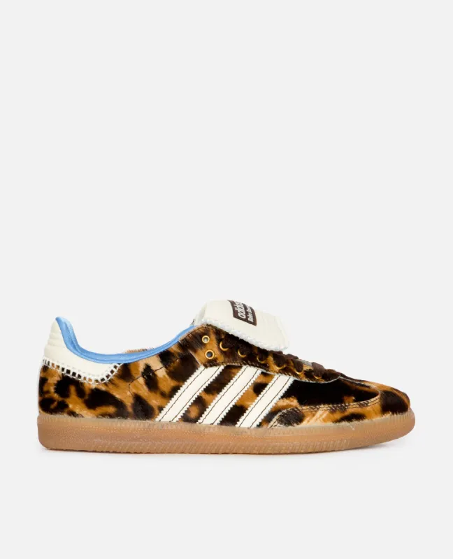 adidas Wales Bonner x Samba Pony 'Leopard' (DarkBrown/CreamWhite) sold by Patta