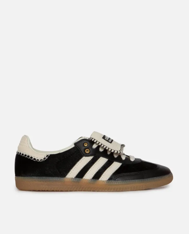 Adidas Wales Bonner Pony Tonal Samba (Core Black/Cream White-Cream White) sold by Patta