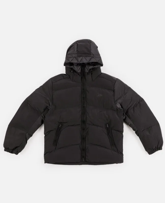 Patta Ripstop Puffer Jacket (Off Black) sold by Patta