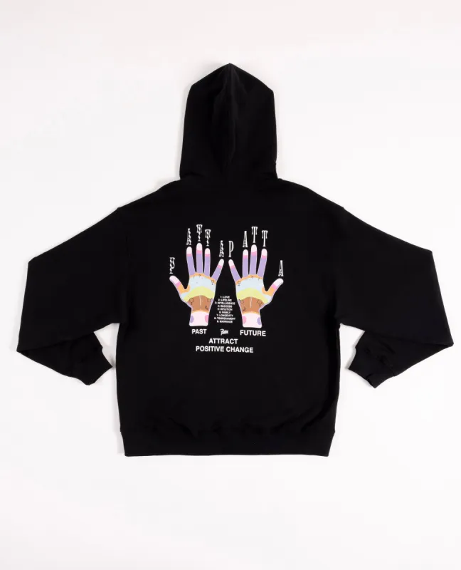 Patta Palmistry Boxy Hooded Sweater (Black) sold by Patta