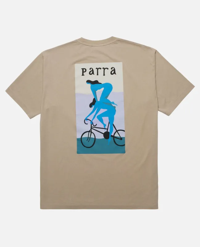 byParra Spirits of the Beach T-shirt (Mushroom Brown) made by Patta