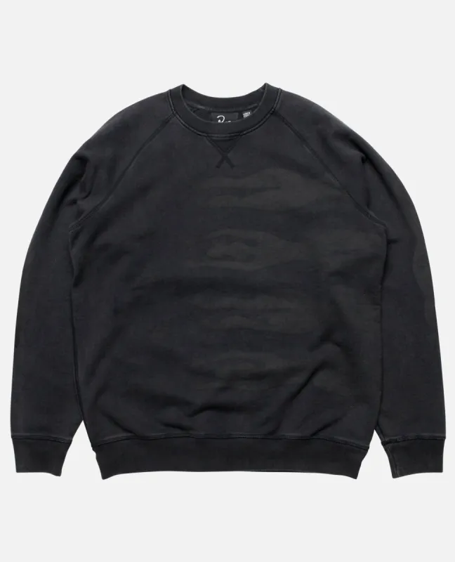 byParra Swimming with Pets Crew Neck Sweatshirt (Asphalt Grey) sold by Patta