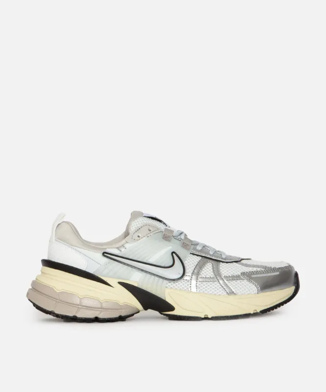 Nike WMNS V2K Run (Summit White/Metallic Silver) sold by Patta