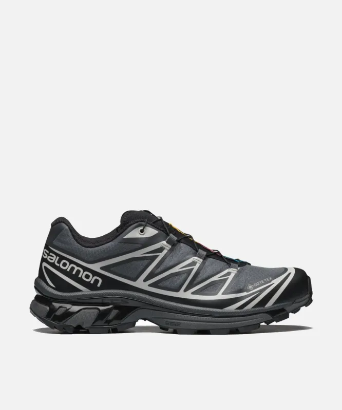 Salomon XT-6 GTX (Black/Ebony/Lunar Rock) sold by Patta