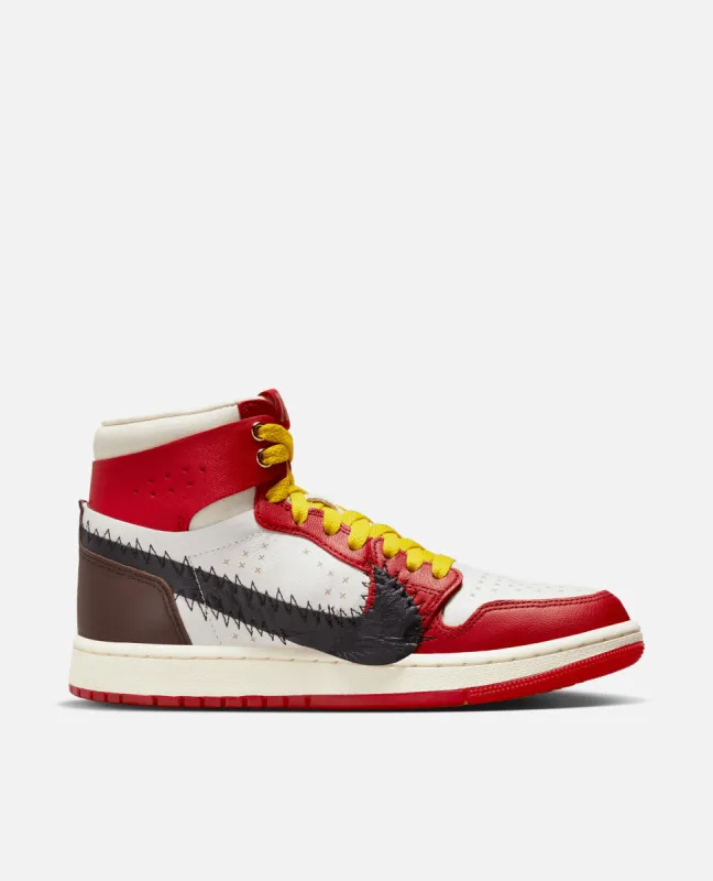 Nike WMNS Air Jordan 1 ZM Air CMF 2 SP (Gym Red/Black-Summit White-Earth) sold by Patta