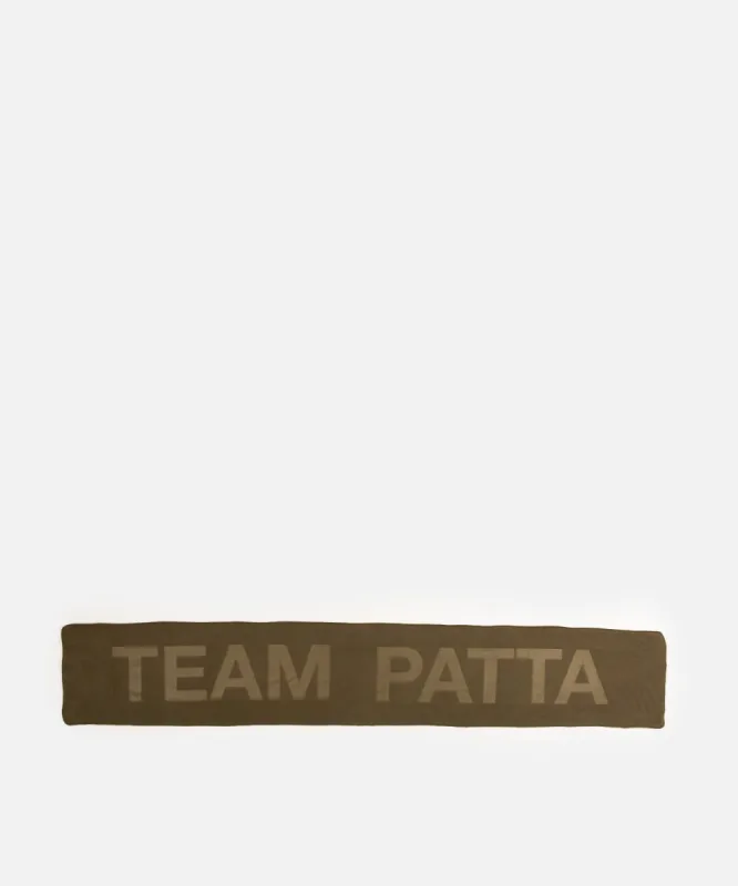 Patta Fleece Scarf (Tarmac) sold by Patta