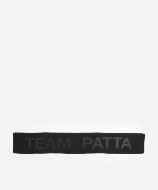 Patta Fleece Scarf (Black) sold by Patta