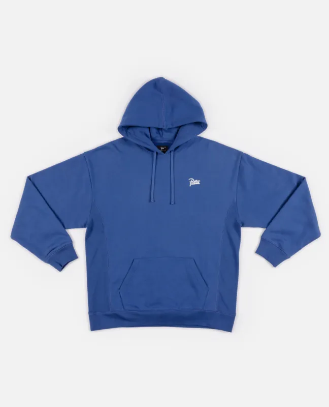 Patta Basic Hooded Sweater (Monaco Blue) sold by Patta