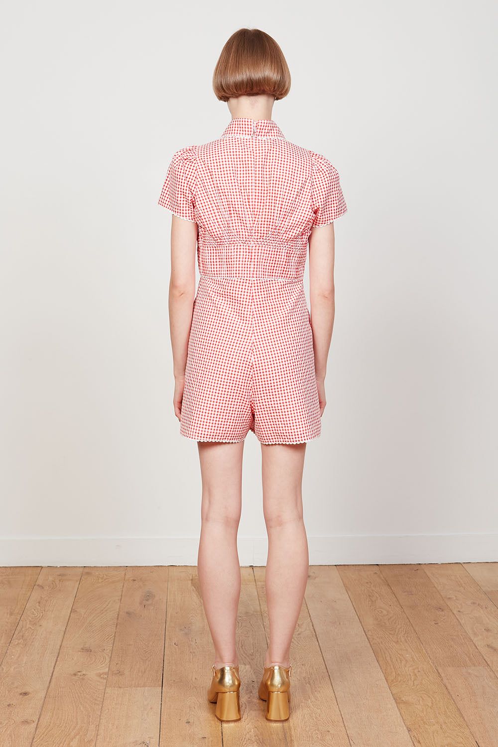 Combinaison en coton motif vichy sold by Paul & Joe product image thumbnail 5
