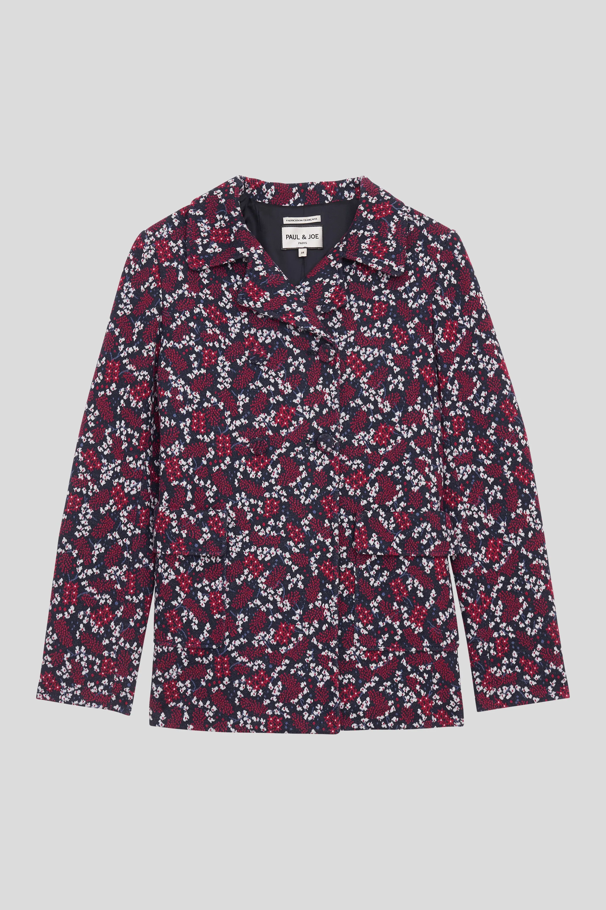 Veste en interlock jacquard à motif floral all over sold by Paul & Joe product image thumbnail 5