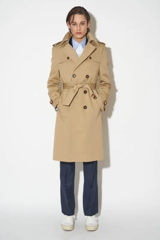 Long trench en gabardine de coton sold by Paul & Joe
