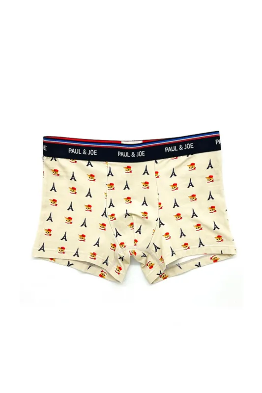 Boxer beige Nounette in Paris sold by Paul & Joe